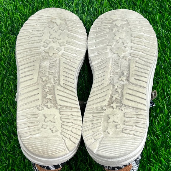 Hey Dude Wendy Patchwork Black Multi Slip On Shoes Women US W10 UK 8 EU 41 - Picture 6 of 7